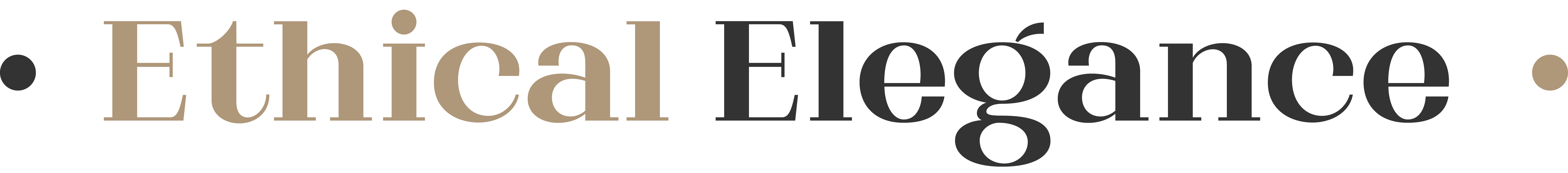 Ethical Elegance